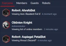 Robot Styling on Current Visitors